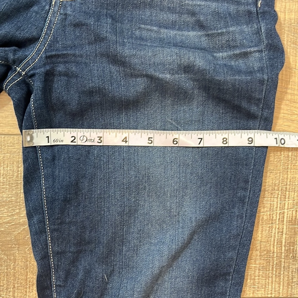 Paige jeans darker denim hoxton ankle stretchy skinny jeans 26 - Picture 13 of 15